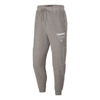 Air Jordan Flying  Embroidered Sports Pants/Trousers/Joggers Men's Grey CZ1210-003