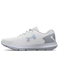 (WMNS) Under Armour Charged Rogue 3 'White Grey' 3025756-100