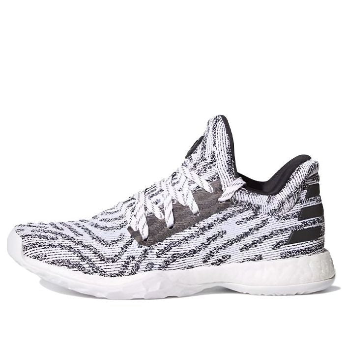 adidas Harden Volume 1 LS Primeknit J 'White Black Grey' AQ0469