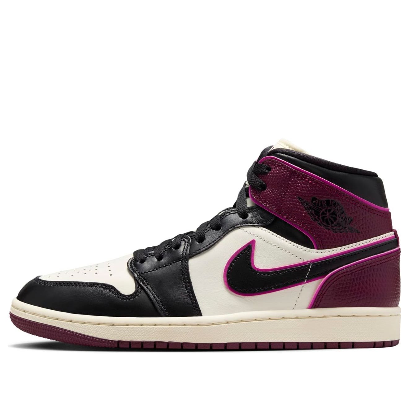 (WMNS) Air Jordan 1 Mid SE 'Bordeaux'  FQ7818-101
