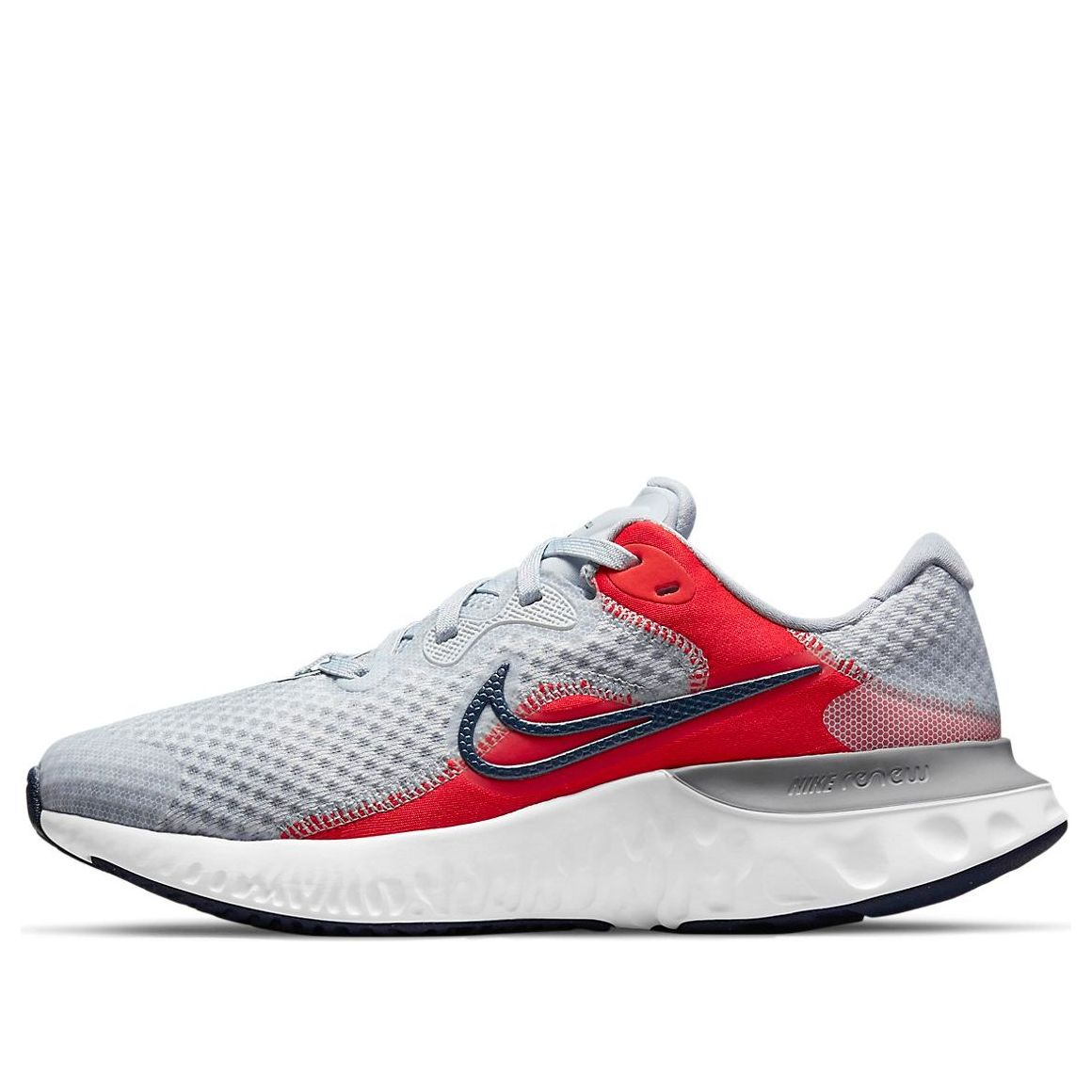 (GS) Nike Renew Run 2 Gray/Red CW3259-001