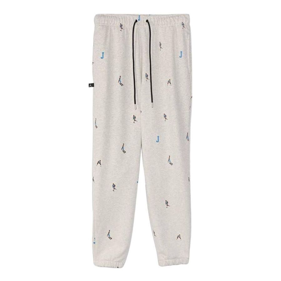 Air Jordan Essential Print Sweatpants 'Oatmeal Heather' DH3519-141