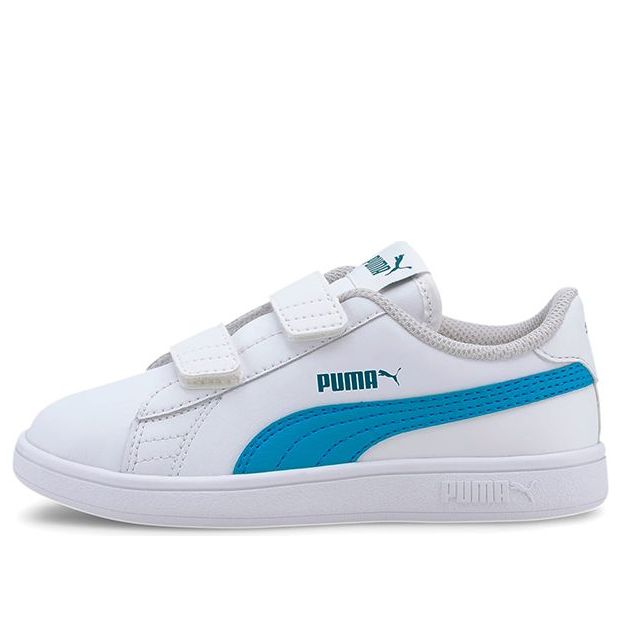 (PS) PUMA Smash v2 Leather 'White Dresden Blue' 365173-21