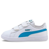 (PS) PUMA Smash v2 Leather 'White Dresden Blue' 365173-21