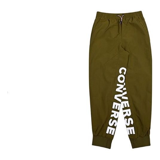Converse Wordmark Jogger Asia Sizing 'Olive Green' 10020008-A02