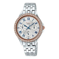 CASIO Female SHEEN Japan / South Korea Fashion Silver Analog SHE-3062SG-7A