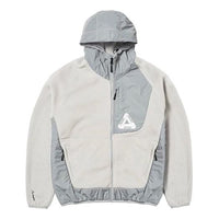 PALACE FW19 Polartec Flecto Hooded Jacket Grey PAL-FW19-021