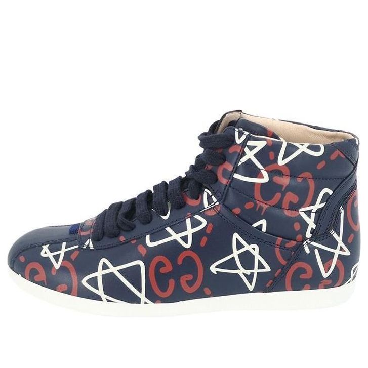 (WMNS) Gucci Ghost Hi Top 'Blue Agata' 448482-DSV30-4185