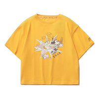 Li-Ning x Disney Printing Round-neck Yellow AHSR208-4