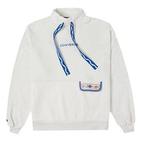 (WMNS) Converse Tapesyt Crew Sweatshirt Asia Sizing 'White' 10025059-A01