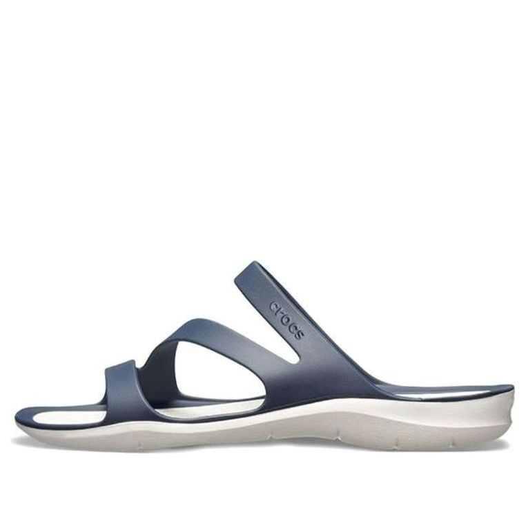 (WMNS) Crocs Blue White Sandals 'Blue White' 203998-462