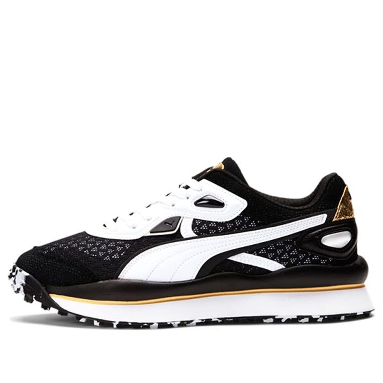 PUMA Street Rider Moirer 'Black White Gold' 309670-01
