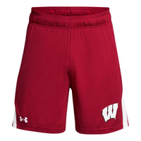 Under Armour University of Wisconsin-Madison Shorts 'Red' 5120627-834