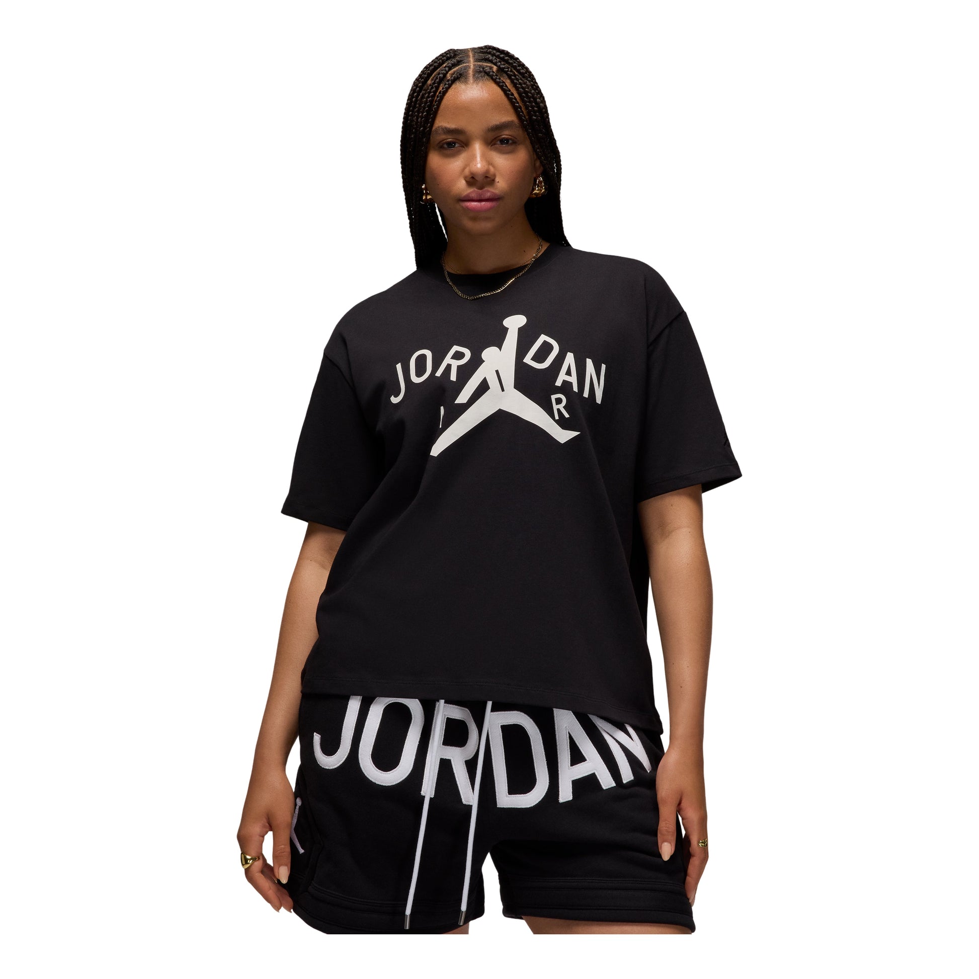 Air Jordan x Nina Chanel Abney Tee 'Black White' FZ7524-010