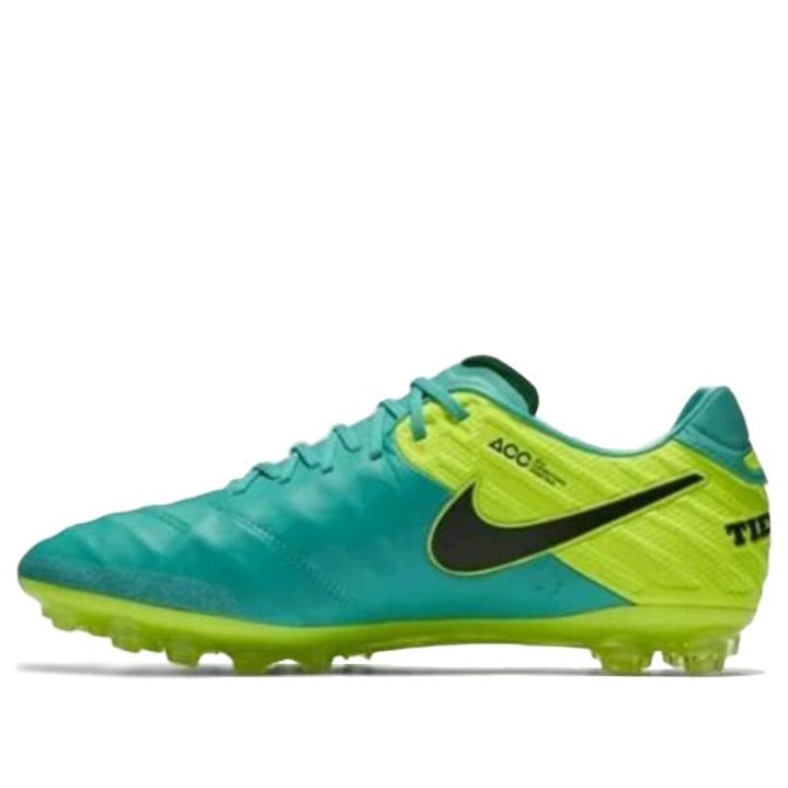 Nike Tiempo Legend VI FG 'Black Green' 819177-308