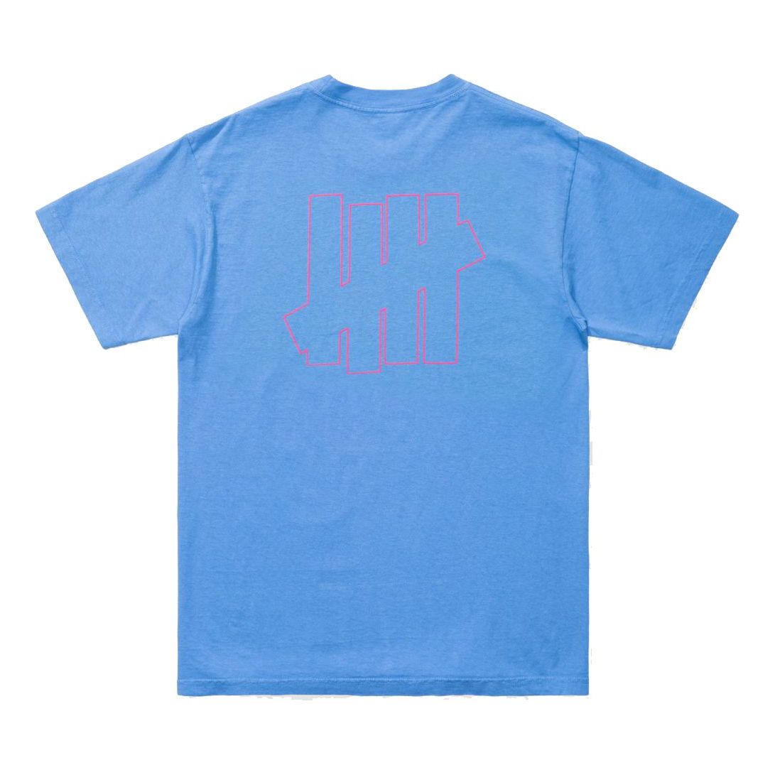 UNDEFEATED ICON S/S TEE Back Large Logo Short Sleeve Unisex Blue 80103-BIUE