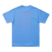 UNDEFEATED ICON S/S TEE Back Large Logo Short Sleeve Unisex Blue 80103-BIUE