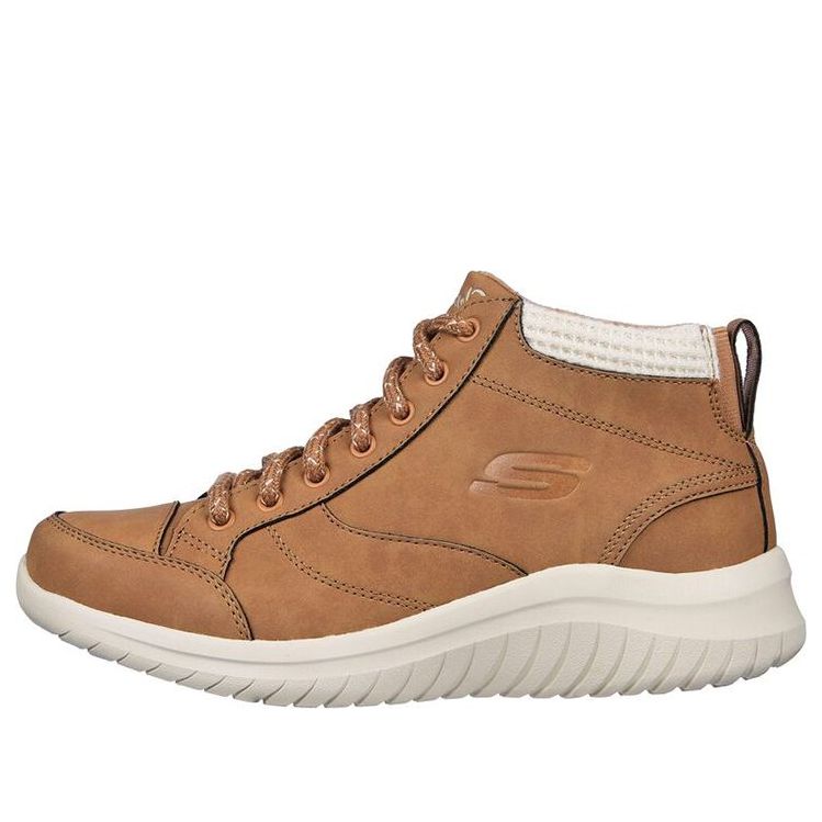 (WMNS) Skechers Ultra Flex 2.0 'Social Crew - Chestnut' 167449-CSNT