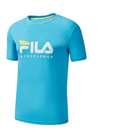 FILA Alphabet Printing Short Sleeve Blue A11M022103F-BU
