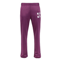 Men's Off-White SS22 Solid Color Logo Printing Straight-Leg Casual Pants/Trousers Loose Fit Purple OMCJ018S22FAB0023701