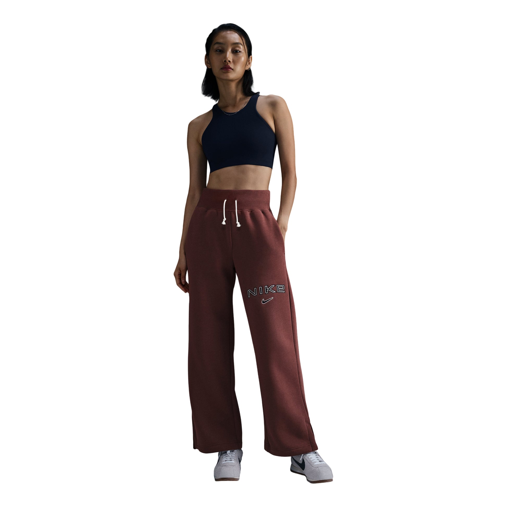 (WMNS) Nike Pants 'Brown' FV7685-218