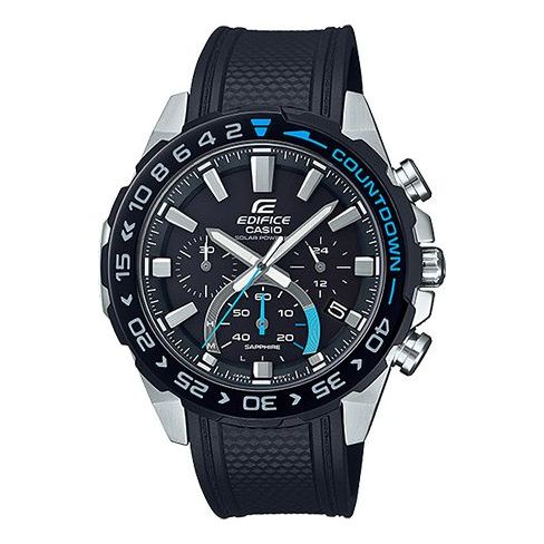 Men's CASIO Solar Energy Stopwatch Waterproof Shockproof Sports Watch Solar Powered Mens EFS-S550PB-1AV