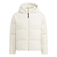 (WMNS) adidas 3-Stripes Puffy Down Jacket Asia Sizing 'White' HN2112