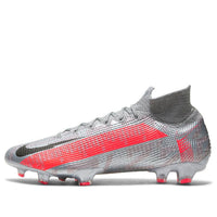 Nike Mercurial Superfly 7 Elite FG 'Metallic Grey Crimson' AQ4174-906
