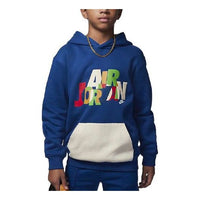 (GS) Air Jordan Messy Room Pullover Hoodie 'Blue' FB9279-486