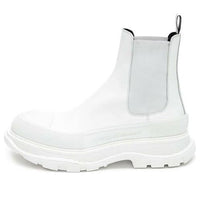 (WMNS) Alexander McQueen Tread Slick Ankle Boot 'White' 634617WHZ619071