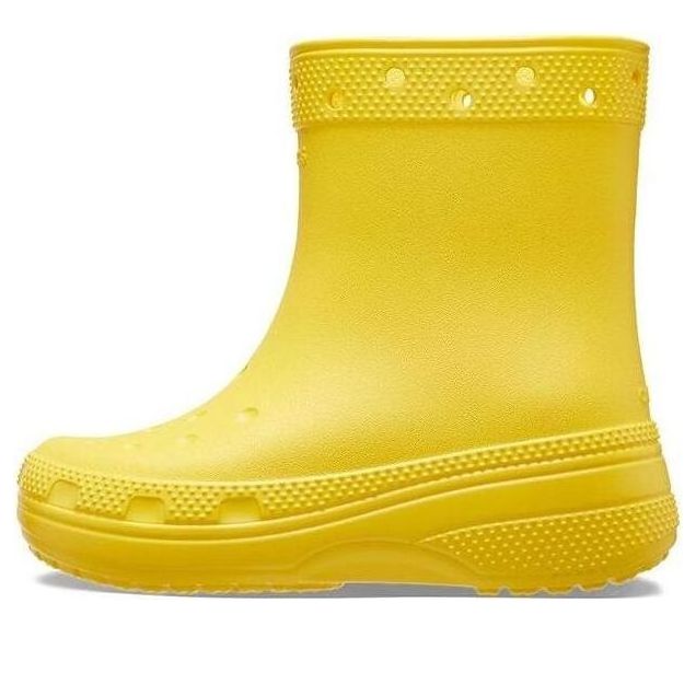 (GS) Crocs Wellington Boots Classic Boots 'Yellow' 208544-75Y