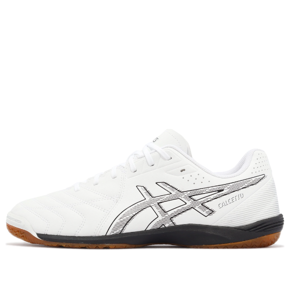 ASICS Calcetto WD 9 2E Wide 'White Black' 1113A037-100