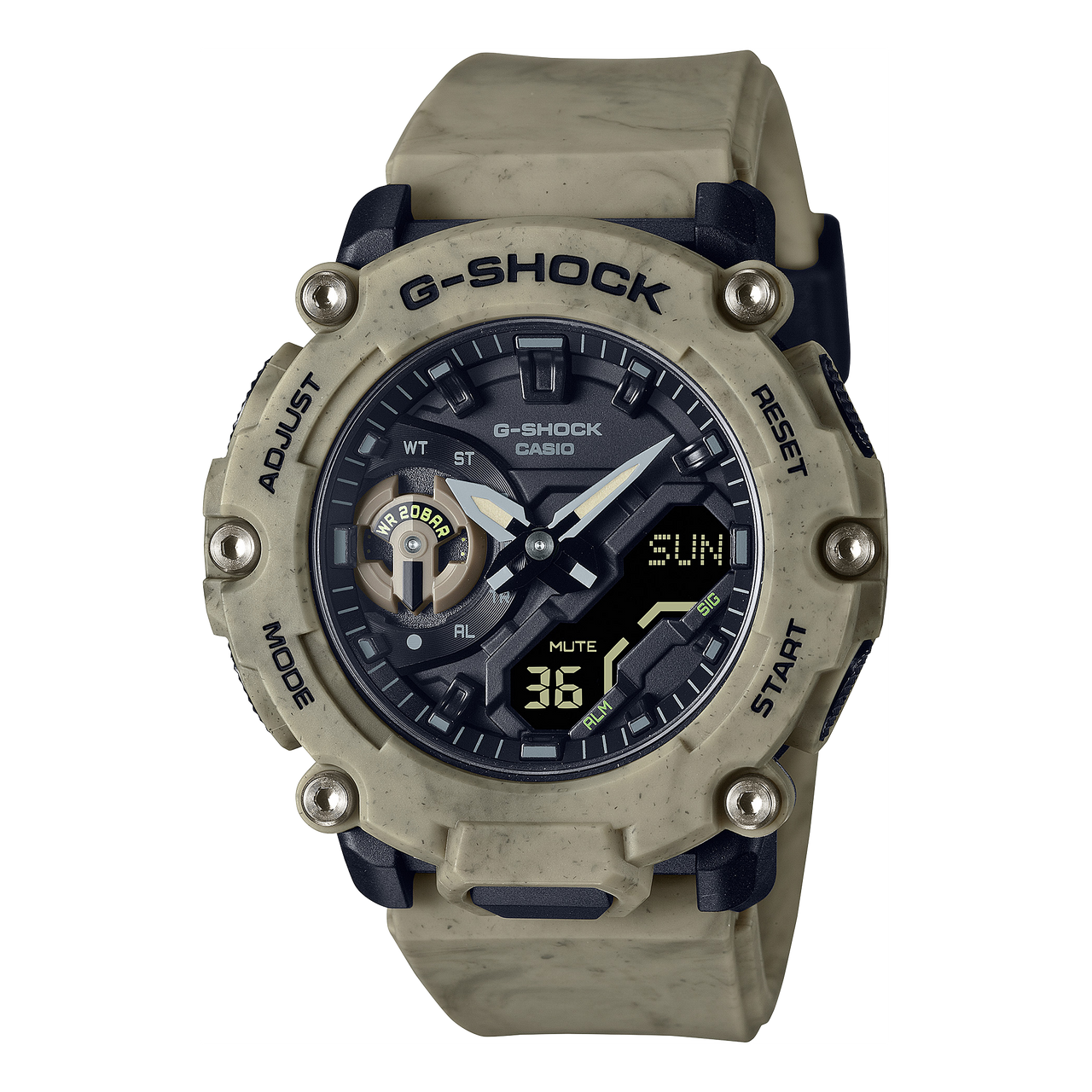 CASIO G-Shock Analog-Digital 'Brown' GA-2200SL-5APR
