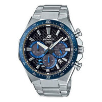 CASIO Waterproof EDIFICE Sapphire Crystal Solar Powered Mens Silver Analog EFS-S520CDB-1BUPR