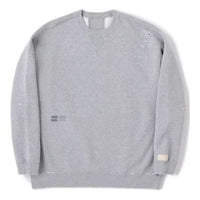 New Balance 1000 Distressed Trainer Sweat Crew Asia Sizing 'Grey' AMT35146-AG