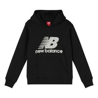 (WMNS) New Balance Knit Hooded Fleece Lined Black AWT93579-BK