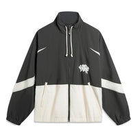 Li-Ning BadFive Graphic Jacket 'Grey White' AFDU419-6