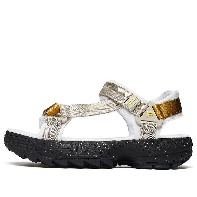 (WMNS) Flia DRIFTER X PHILLIP LIM sports sandals Black/Gold F12W024523FBS