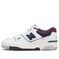 (GS) New Balance 550 'White Burgundy Navy' GSB550CR