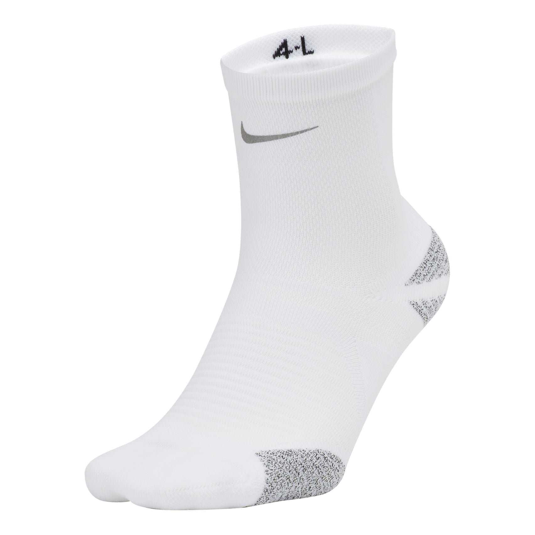 Nike Unisex Racing Ankle Logo Printing Sports Socks 1 Packs White SK0122-100