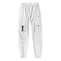 Nike Air Pants Woven Athleisure Casual Sports Long Pants Pearl Gray CU4143-097