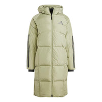 adidas Cold.Rdy Long Puffer Jacket Asia Sizing 'Olive Green' JG3839