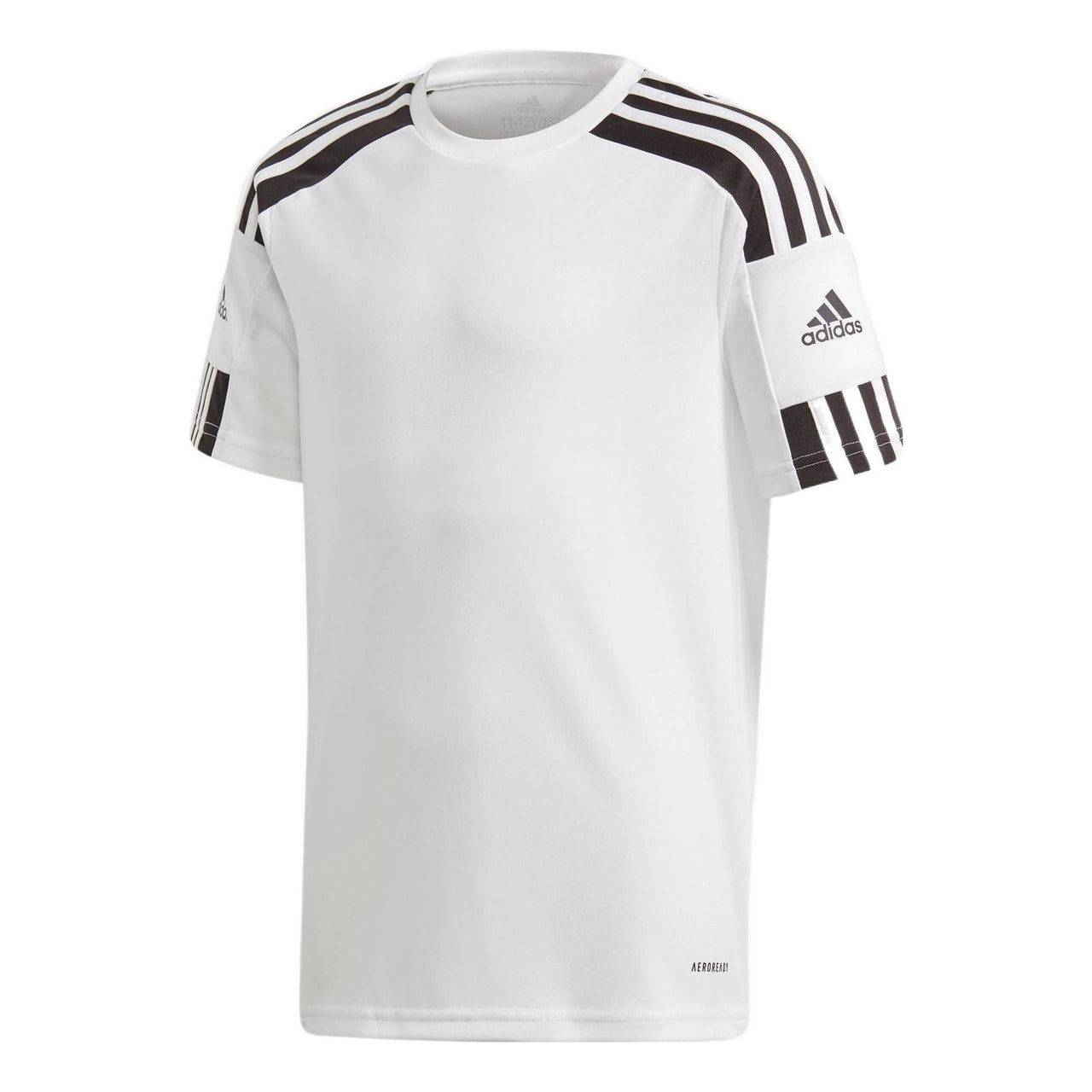 (GS) adidas Squadra 21 Jersey Asia Sizing 'White Black' GN5738