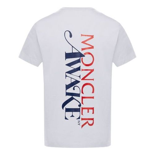 Moncler 1952 Loose-Fitting With Round Neck For Men White 0928C70910V8141001