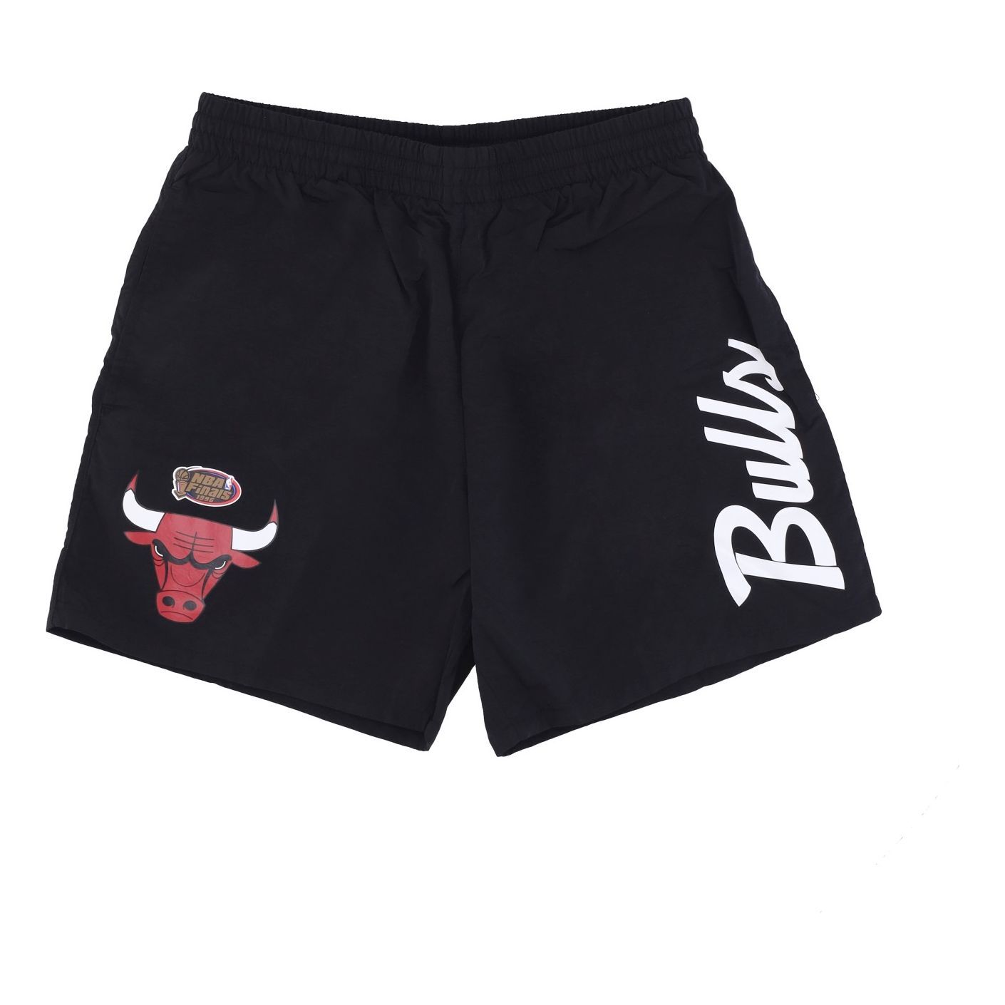 Mitchell & Ness x NBA Team Essentials Nylon Shorts 'Chicago Bulls' PSHR4435-CBUYYPPPBLCK