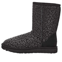 (WMNS) UGG Snow Leopards Boots 'Black' 9405855-BLK