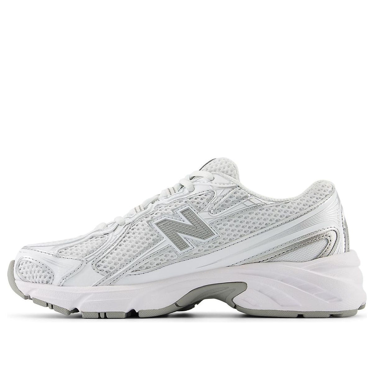 (GS) New Balance 740 'White Silver Metallic' GR740WM