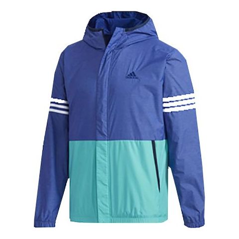 Men's adidas Training Woven Blue Jacket DH3988