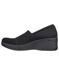 (WMNS) Skechers Pier-Lite 'Wow Factor - Pure Black' 158410-BBK