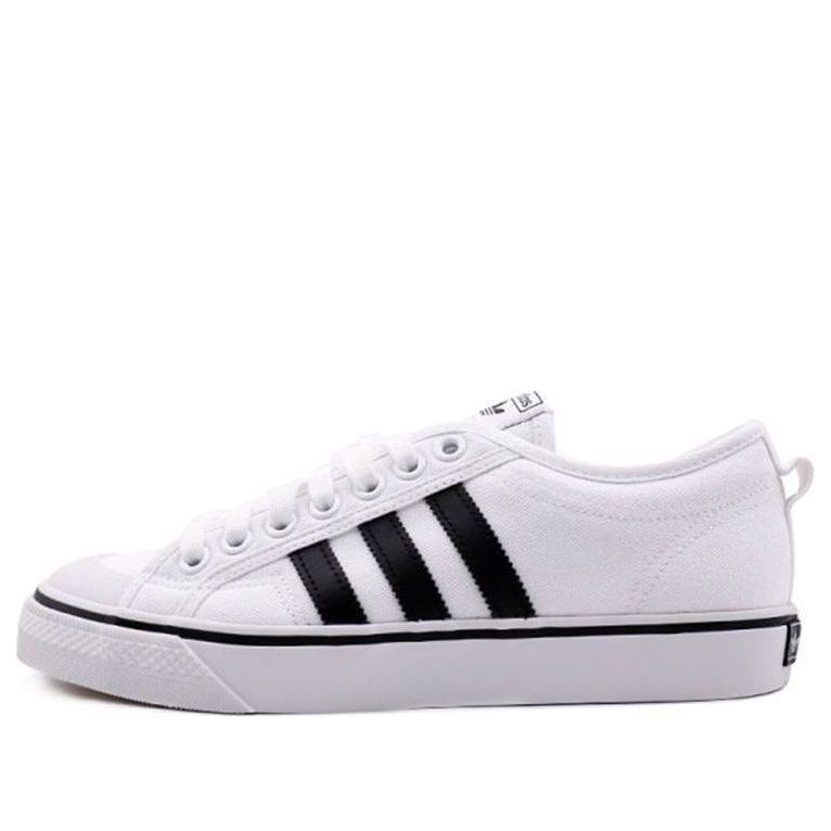 adidas General Nizza Skate shoes 'White Black' AQ1066
